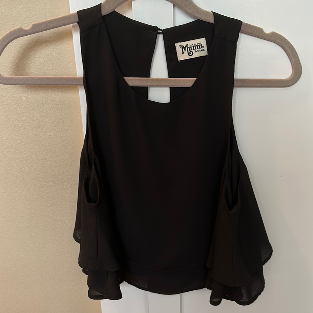 NWOT Show Me Your Mumu King Crop Top